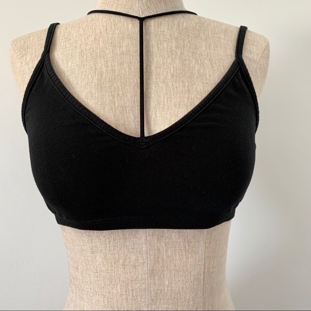 Express black stringy bralette